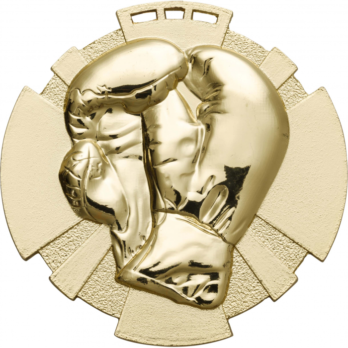 GOLD 80MM BOXING MEDAL